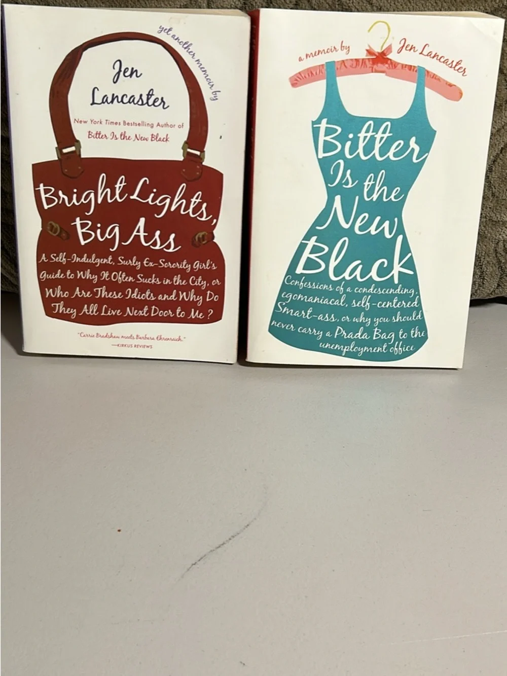 Memoir Set - Teal and Brown Decorative Coffee Table Books